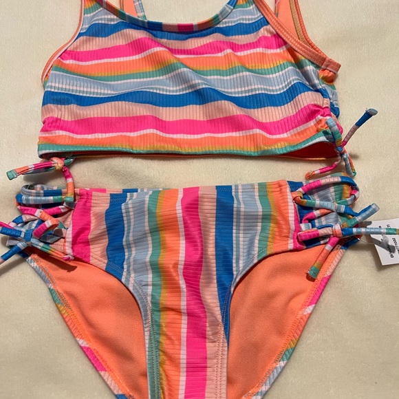 bundle two tank tops, overall dress, three bathing suits and two tank tops - Picture 5 of 7